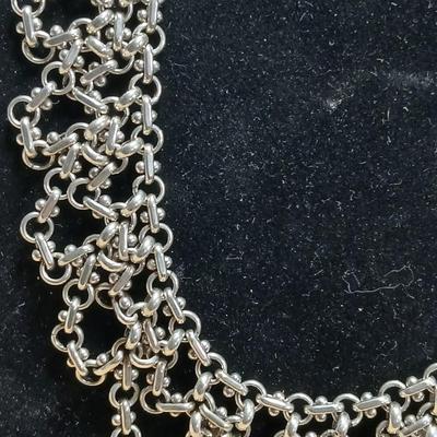 .925 India marked Mesh necklace