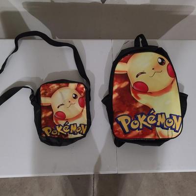 Sale Photo Thumbnail #76: Pokémon Pikachu Backpack  set
Matching set in great condition