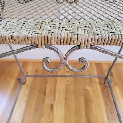 Metal Chair and End Table (DR-EL)