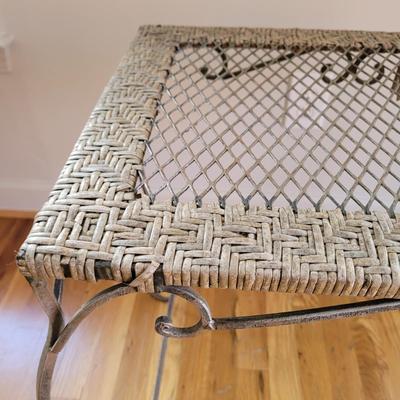 Metal Chair and End Table (DR-EL)