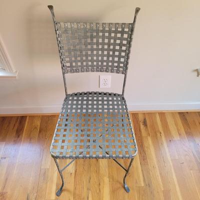 Metal Chair and End Table (DR-EL)