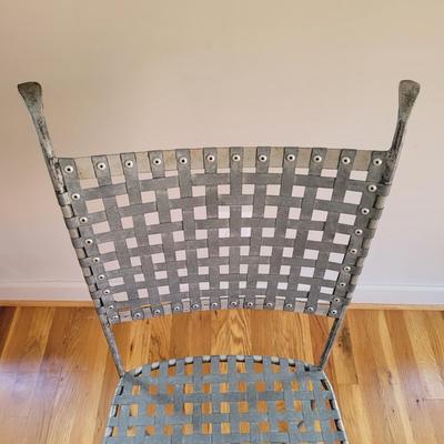 Metal Chair and End Table (DR-EL)