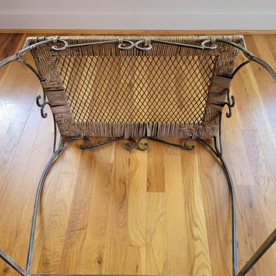Metal Chair and End Table (DR-EL)