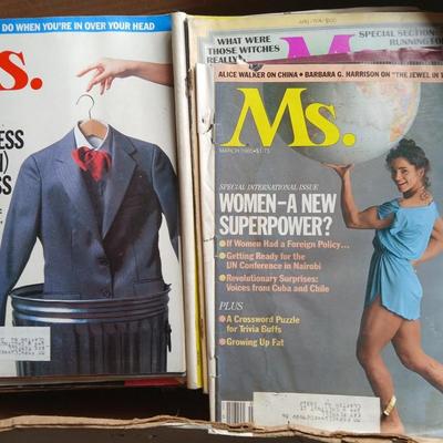 Box of MS. Magazines