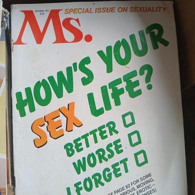 Box of MS. Magazines