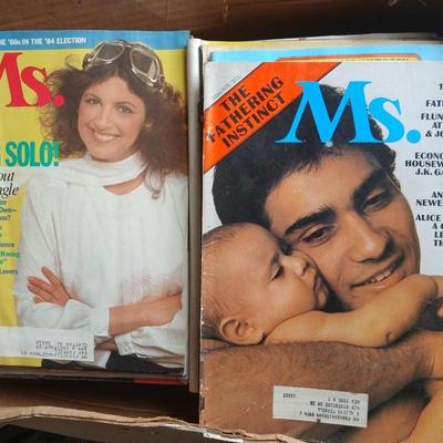 Box of MS. Magazines
