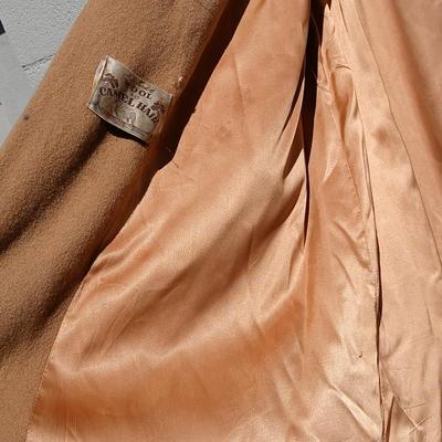 Vintage Camel hair and Wool blend coat -