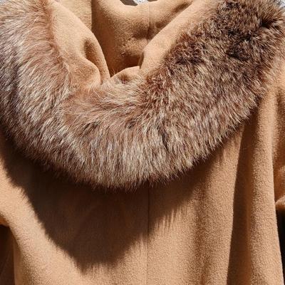 Vintage Camel hair and Wool blend coat -