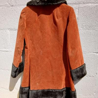 Vintage Passport Jacket / coat Ladies style suede like NICE condition! Union made!