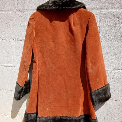 Vintage Passport Jacket / coat Ladies style suede like NICE condition! Union made!