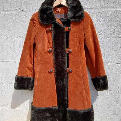 Vintage Passport Jacket / coat Ladies style suede like NICE condition! Union made!