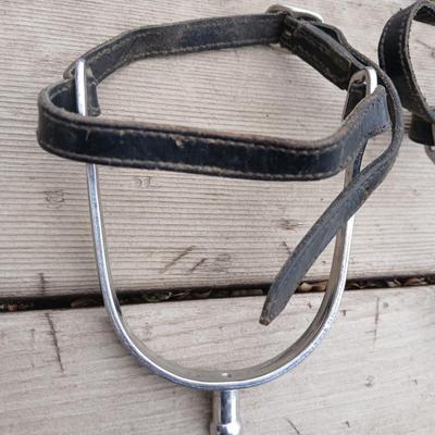 Equestrian Tack - Two pairs of Spurs - Sprenger and unmarked English riding spurs with leather straps