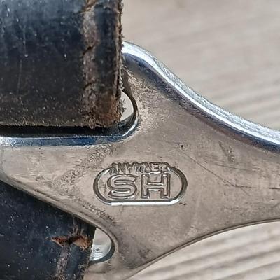 Equestrian Tack - Two pairs of Spurs - Sprenger and unmarked English riding spurs with leather straps