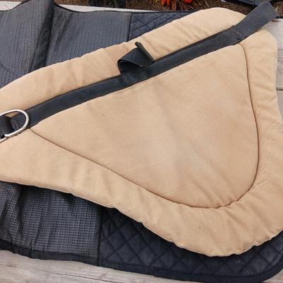 Equestrian Tack - Two English Saddle pads -