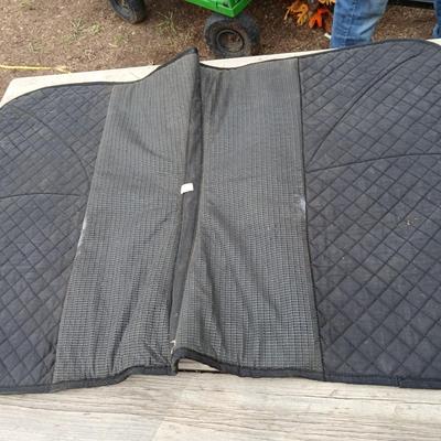Equestrian Tack - Two English Saddle pads -