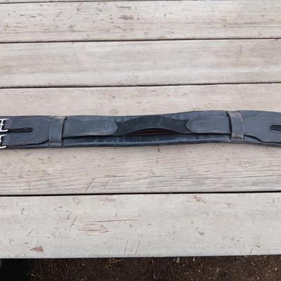 Equestrian Tack - Leather Dover saddlery padded dressage girth