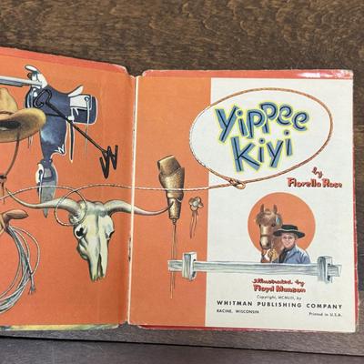 LOT OF 6 VINTAGE CHILDREN'S STORYBOOKS: The Boy at the Dike, Wild Bill Hickok, Yipee Kiyi, Number 0, Petter Rabbit, Happy Holidays