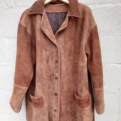 Genuine leather Elk hide West Cal. 45 Vintage leather coat / jacket