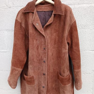 Genuine leather Elk hide West Cal. 45 Vintage leather coat / jacket