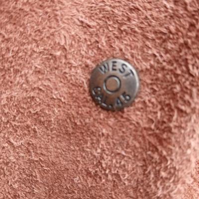 Genuine leather Elk hide West Cal. 45 Vintage leather coat / jacket