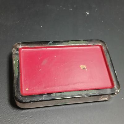Two vintage advertisement paperweights - Cyris T. Clark Company Boston Mass. & North American Accident Insurance company 1951