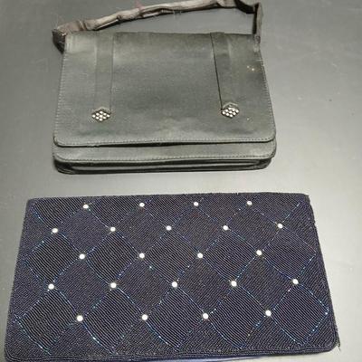 Two vintage clutch purses - Neusteters made in France