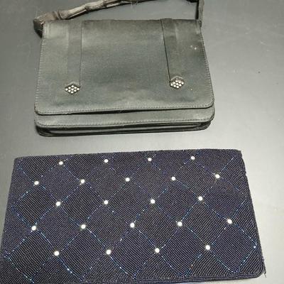 Two vintage clutch purses - Neusteters made in France