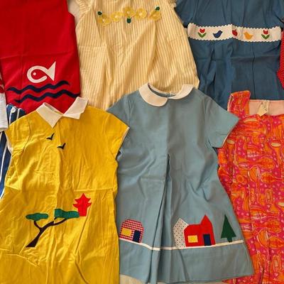 Vintage Kid Dresses Sizes 6 & 7