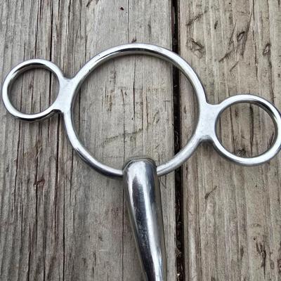 Equestrian Tack - Centaur 2-Ring Gag Bit 5 1/2"