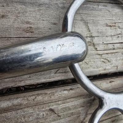 Equestrian Tack - Centaur 2-Ring Gag Bit 5 1/2"