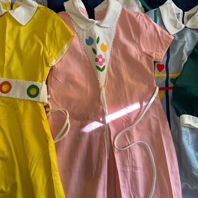 Vintage Child Dresses, Sizes 10 & 12