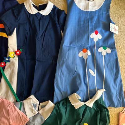 Vintage Child Dresses, Sizes 10 & 12
