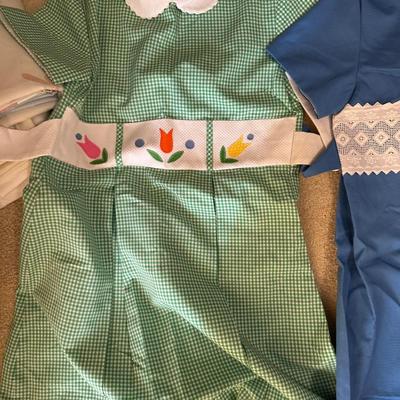Vintage Child Dresses, Sizes 10 & 12