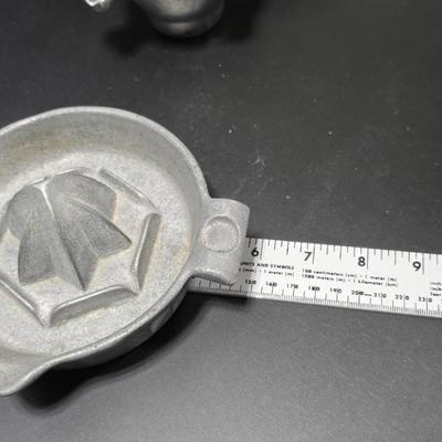 Vintage Aluminum Juice reamers -