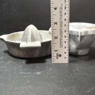 Vintage Aluminum Juice reamers -