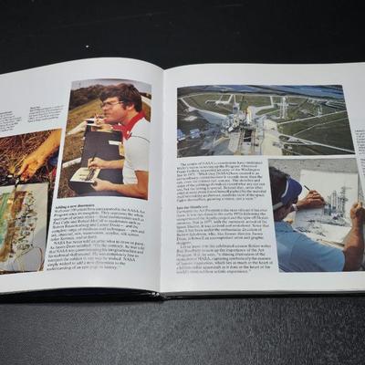 Discovery Mission 41-D poster and NASA book