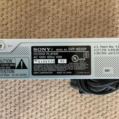 L667 Sony DVD/CD Player with Movies DVD