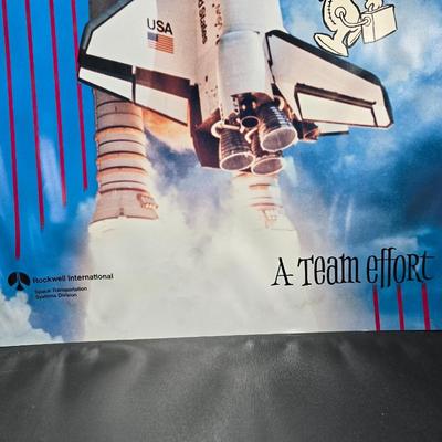 Priority One Safe Return to flight Space poster with Snoopy