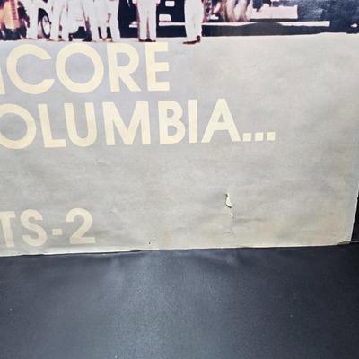 RARE! Encore Columbia space shuttle poster