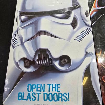 Star Wars dual sided board signs