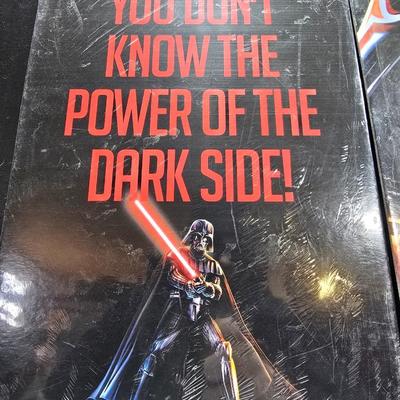 Star Wars dual sided board signs