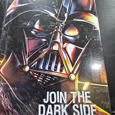 Star Wars dual sided board signs