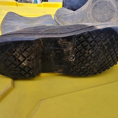 Coveralls and SFC pro Steel toe waterproof irrigation type muck boots