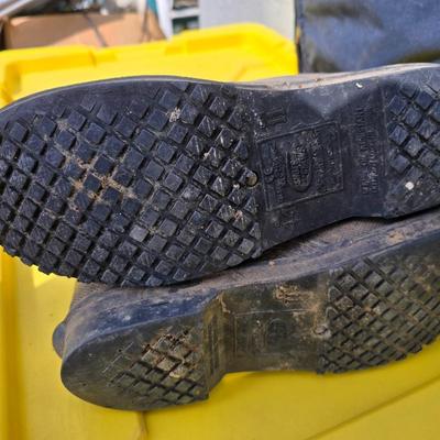 Coveralls and SFC pro Steel toe waterproof irrigation type muck boots