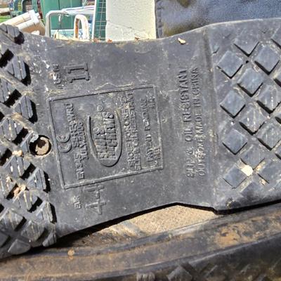 Coveralls and SFC pro Steel toe waterproof irrigation type muck boots