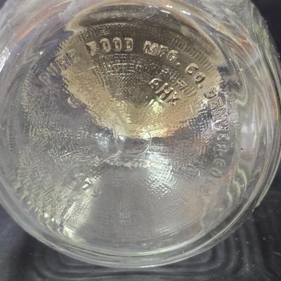 Old vintage bottles and jars -Pepsi 1950's -Mrs. Butterworth Figural Amber Glass - and more