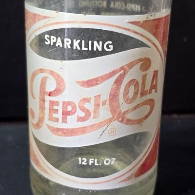 Old vintage bottles and jars -Pepsi 1950's -Mrs. Butterworth Figural Amber Glass - and more