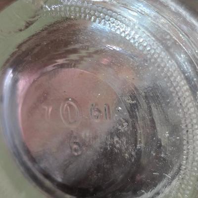 Old vintage bottles and jars -Pepsi 1950's -Mrs. Butterworth Figural Amber Glass - and more