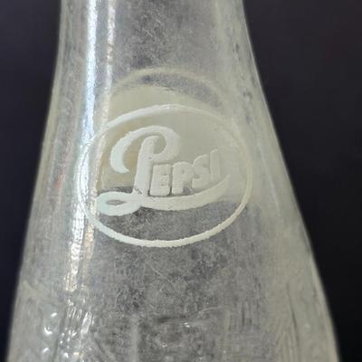 Old vintage bottles and jars -Pepsi 1950's -Mrs. Butterworth Figural Amber Glass - and more