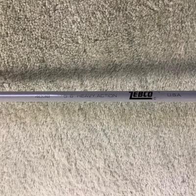 UBL689 Zebco , Bronson Kunman Fishing Rod Lot